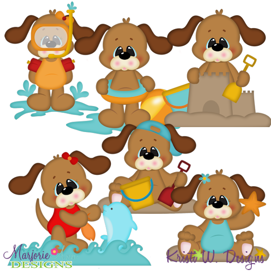 Summer Fun SVG Cutting Files + Clipart - Click Image to Close